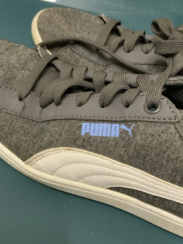 Puma Women's Shoes Active Lace Up Grey Sneakers Size 5 - Image 6