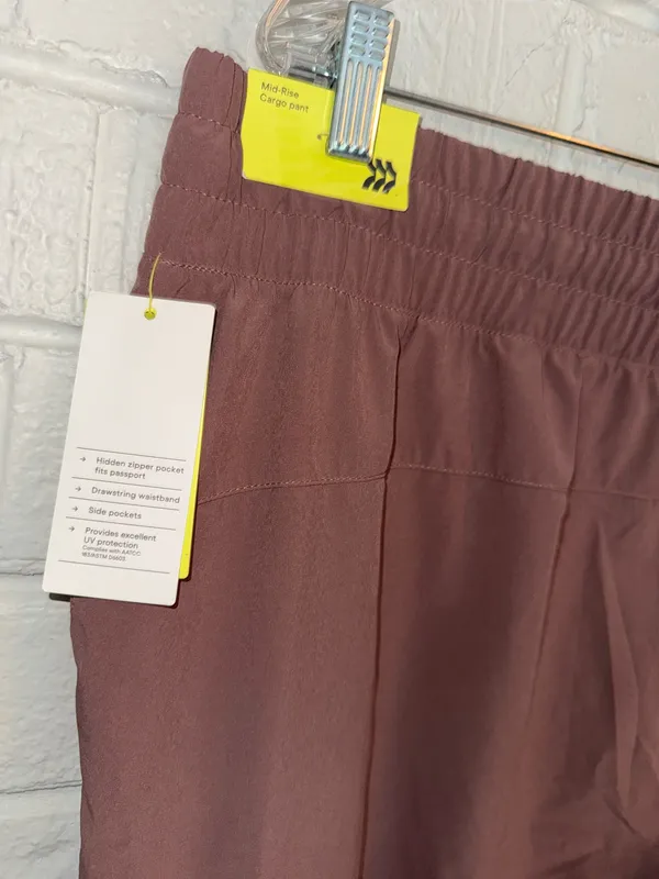 NWT ALL IN MOTION XL Women's Active Light Mid-Rise Cargo Joggers Sz XL ✨ - Image 5