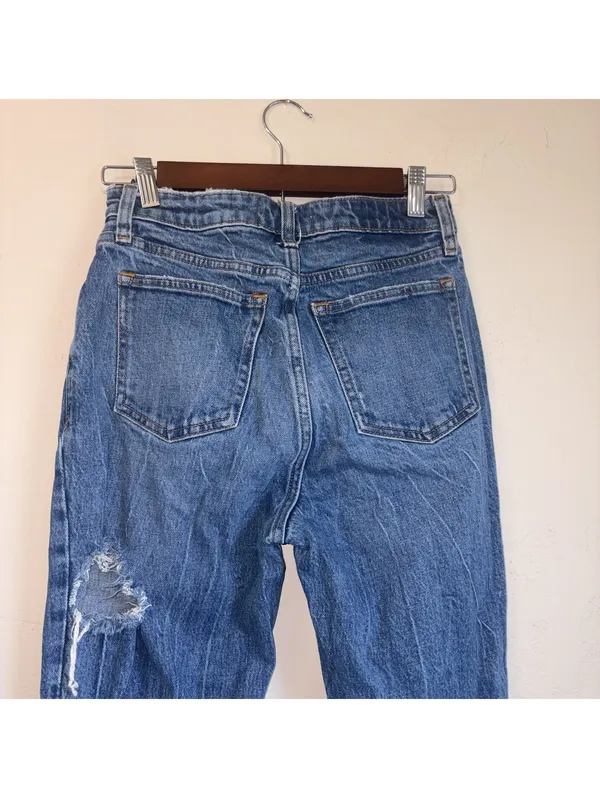Abercrombie & Fitch Curve Love The Skinny High Rise Jeans Size 25 0R - Image 4