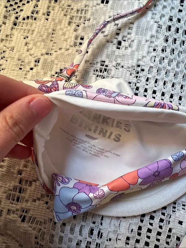 Frankie’s Bikinis Cielo Underwire Bikini Top Mariposa Floral Butterfly Print‎ - Image 4