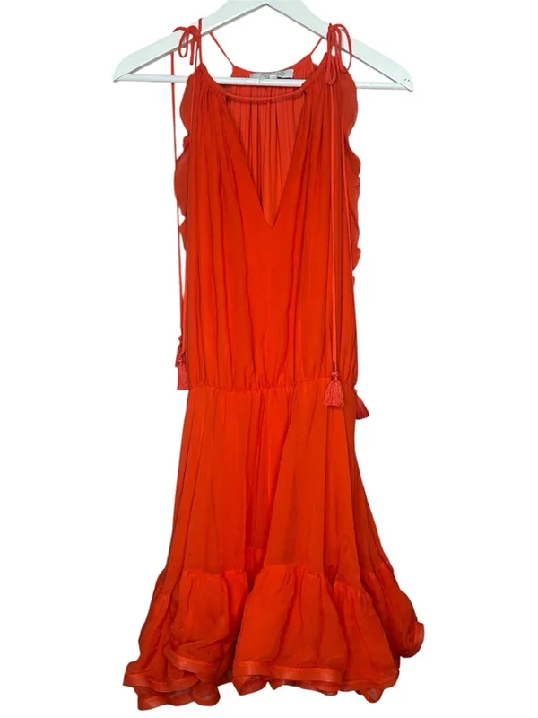 Alexis Monic Silk Halter Dress Small - Image 2