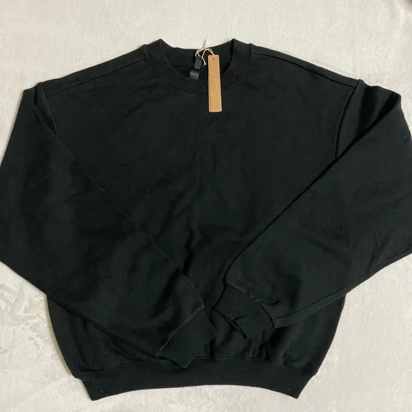 SKIMS Cotton Fleece Crew Sweatshirt M - Image 2