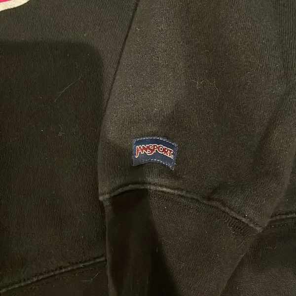 Park City Black Hooded Jansport Sweatshirt - Image 5