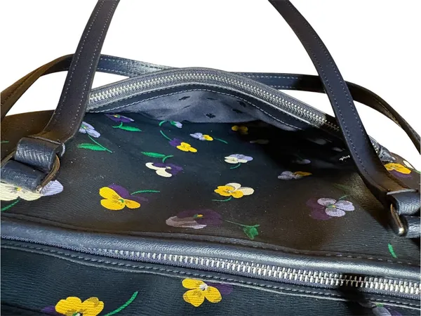 Kate Spade Blue & Yellow Floral Tote - Image 16