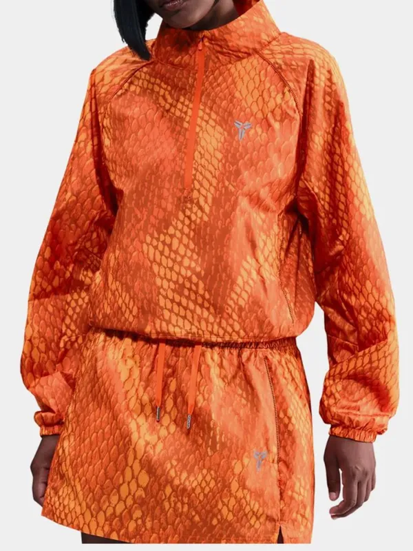 NWT NIKE Kobe Bryant Lightweight Woven Jacket Orange Medium - Image 3