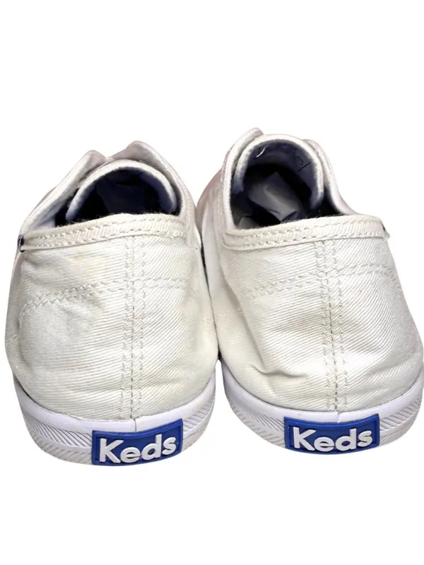 Keds Classic White Slip On Sneakers Size 8.5 - Image 3