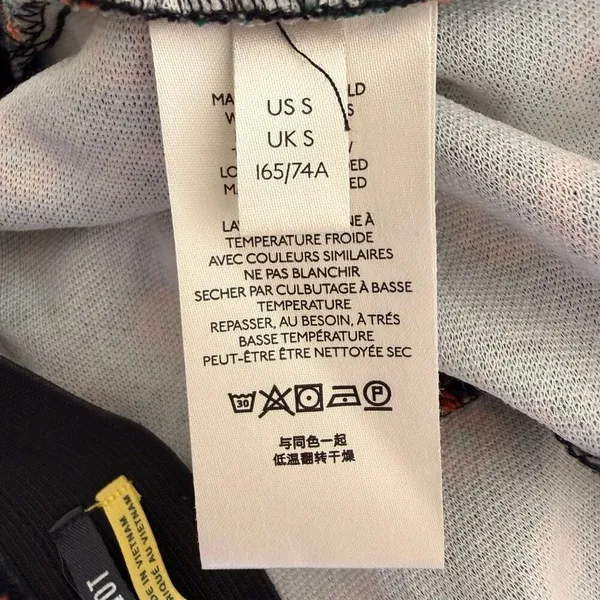 Maeve Anthropologie The Margot patterned kick flare geometric pants SZ S #2538 - Image 13