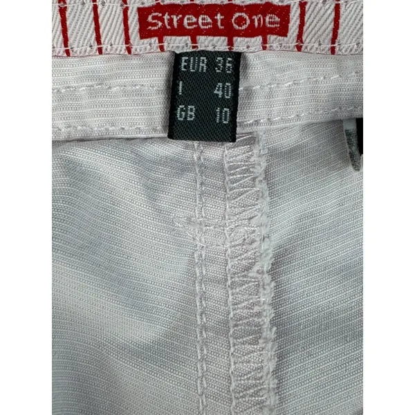 Street One Marvin Pink Wide Leg Utility Pants‎ EU 35 US 3/4 Toggl Waist Gorpcore - Image 10