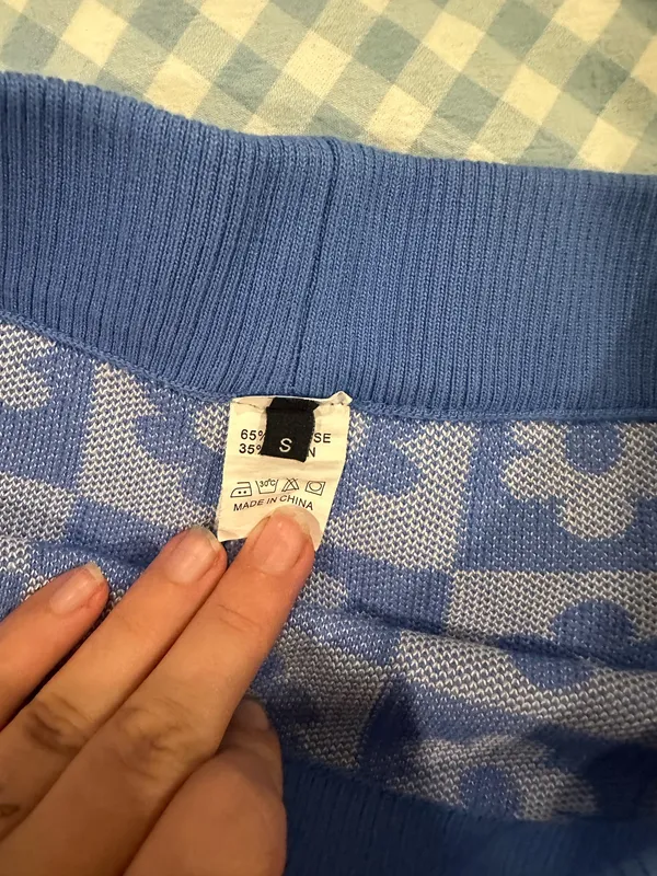 Two piece set Blue - Image 2
