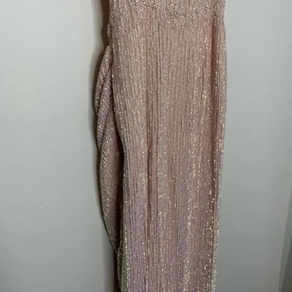 Retrofête Katya Pink Maxi Gown Dress Womens Size XS New NWT - Image 14