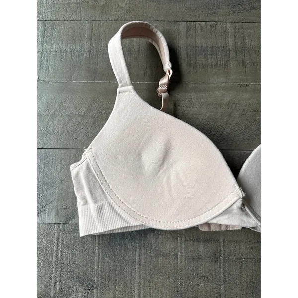 Nautica Women's Padded Tan Underwire‎ removed bra size 36B - Image 2