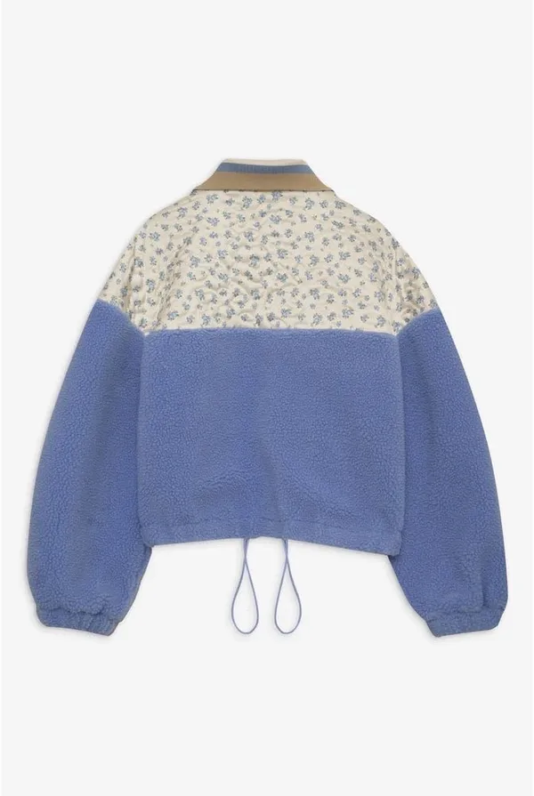 Saide Floral For Love & Lemons Fleece Jacket - Image 4