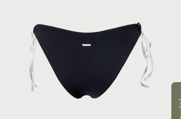 Berlook Contrast Triangle Halter Bikini Top and Contrast Tie Bikini Bottom - Image 12