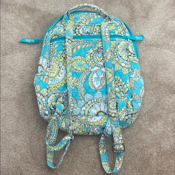 Vera Bradley Peacock Pattern Backpack - Image 2