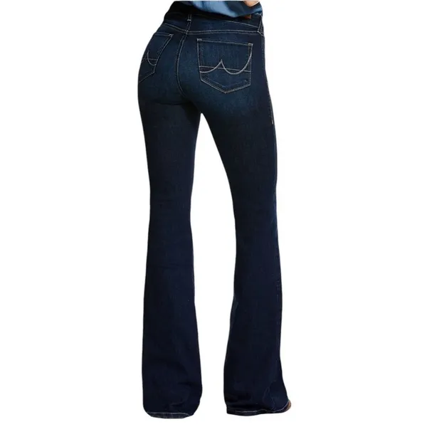 ARIAT Women's Ultra Stretch Perfect Rise Katie Flare Jean 28R - Image 2