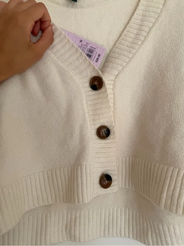 New wild fable cream cardigan - Image 2