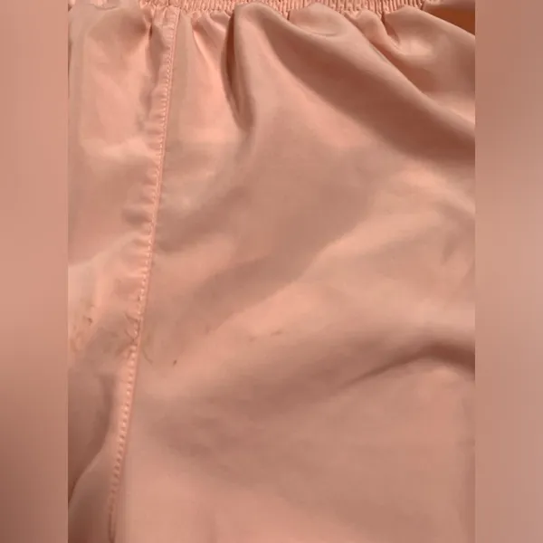 Nike Women's Pink Athletic Shorts dri-fit large - Image 5