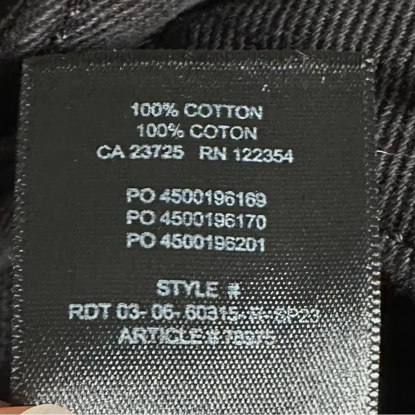 TNA Aritzia Black Wide Leg Cargo Pants 00 - Image 7