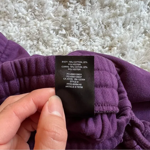 Aritzia TNA Cozy Fleece Boyfriend Sweatpants - Image 7