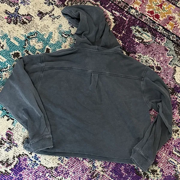 American Eagle Cropped Hoodie, Size S - Image 3
