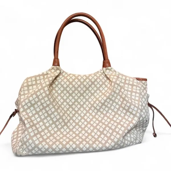Kate Spade New York Spade Flower Jacquard Canvas Large Tote Diaper Weekender - Image 5