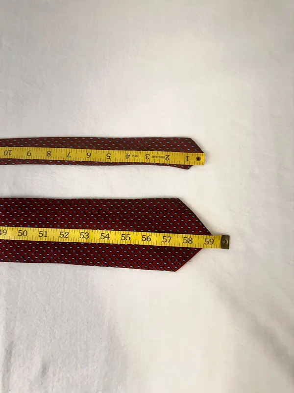 Jos.A.Bank Silk Tie Men's Necktie Executive Collection Red - Image 10