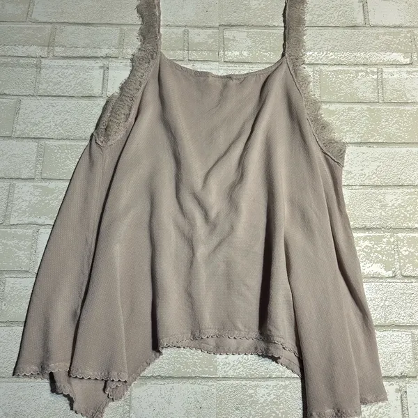 Free People Fairycore Flowy Tank Size Medium - Image 4
