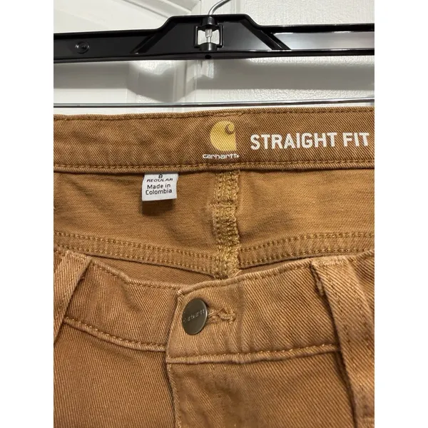Carhartt Tan Size 8 Jeans - Image 3