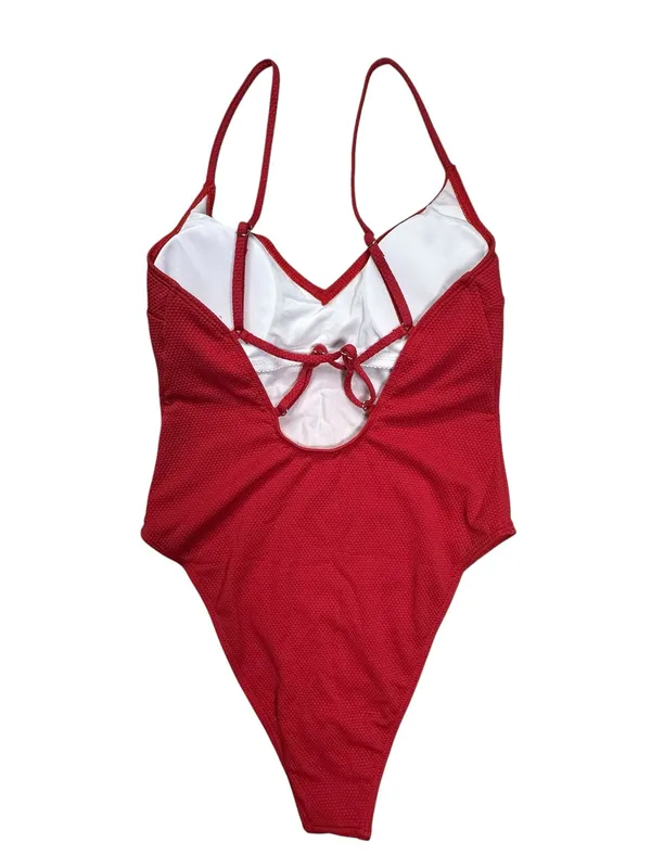 Women’s Red Textured One - Image 3
