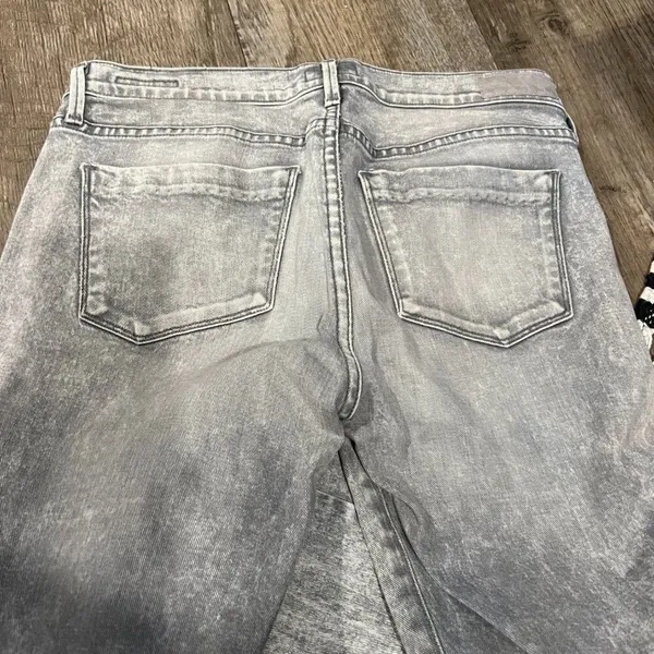 Agolde Colette Crop grey‎ wash 28 - Image 10