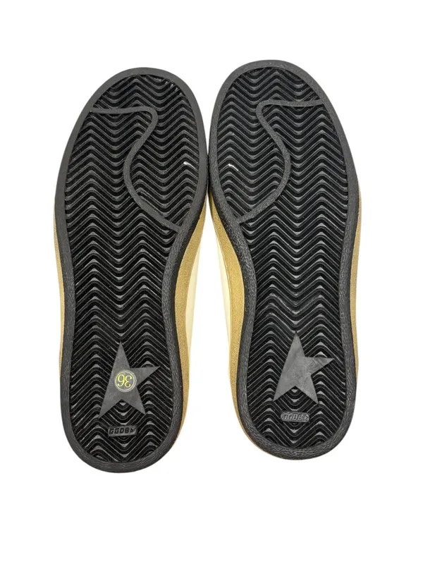 NEW Golden Goose Ball Star Leather Glitter Sneakers Size 36 US 6 - Image 9