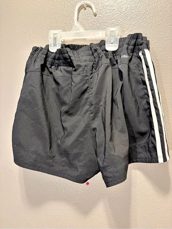 Adidas Women's AEROREADY 2-in-1 Active Training Shorts – Black/White (Size XL) - Image 2