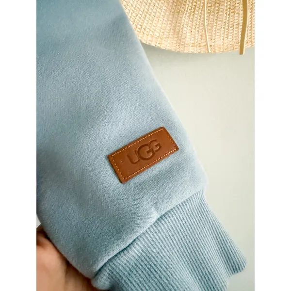 UGG | Classic Crewneck Whipstitch Sweatshirt in Blue | Sz M - Image 4