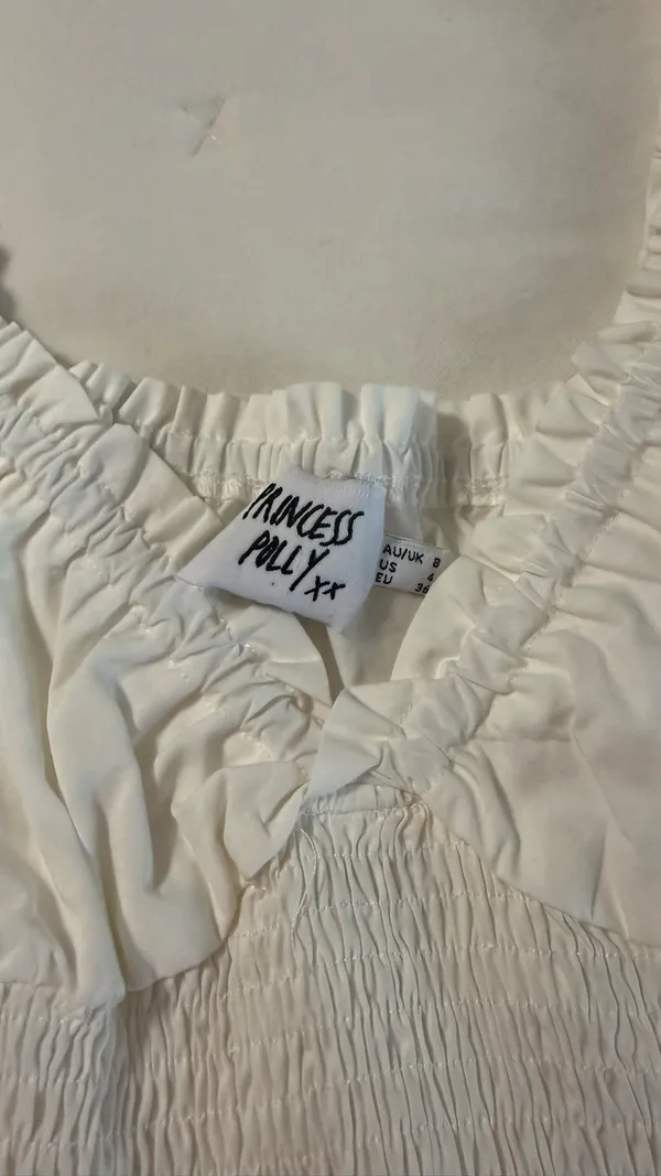 Princess Polly Dress White - Image 3