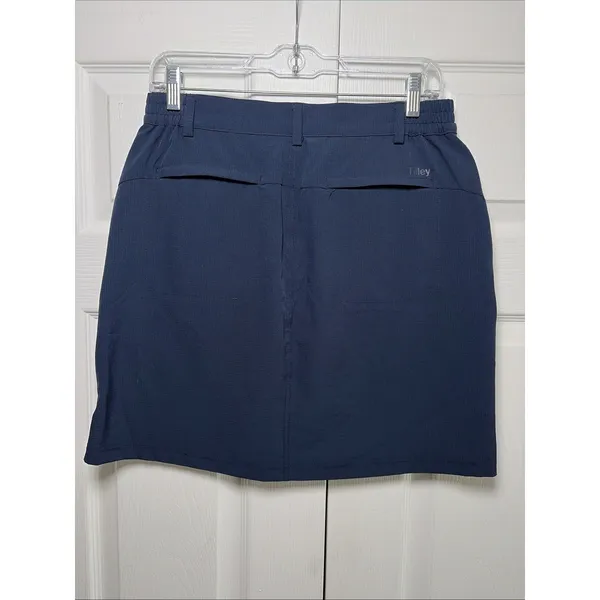 Tilley Ripstop Skort Womens Size S‎ Navy Blue Hiking Golf Travel Active Skirt - Image 6