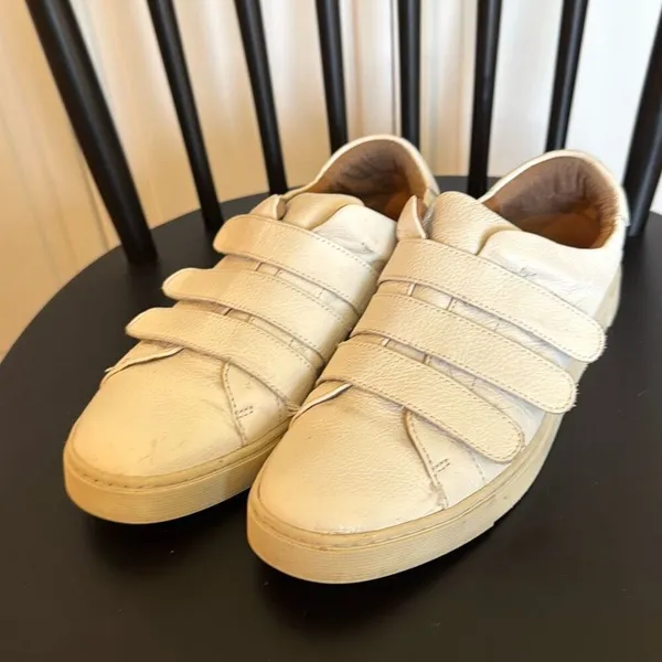 Frye Ivy Low Leather 3 Strap sneaker size 9 - Image 6