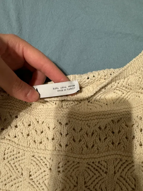 ZARA Crochet Tank Top - Image 3