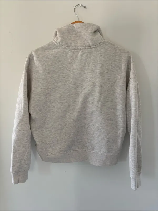 RBX Gray Quarter Button Up Sweatshirt - Image 2
