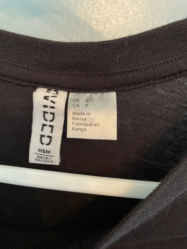 Divided Plain Black Basic T-shirt - Image 2