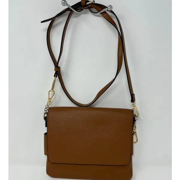Steve Madden Women's Light Brown Crossbody Purse Adjustable‎ Strap - Image 2