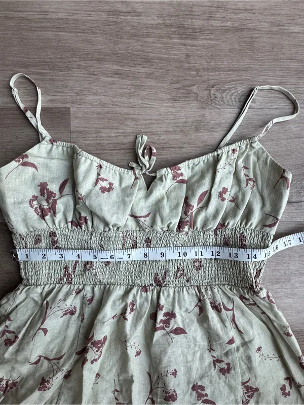 Aritzia Wilfred Genoa Cottagecore Dress L - Image 5