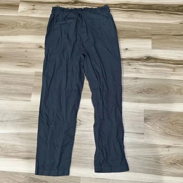LOFT Grey Paperbag Pants Women’s Small - Image 4