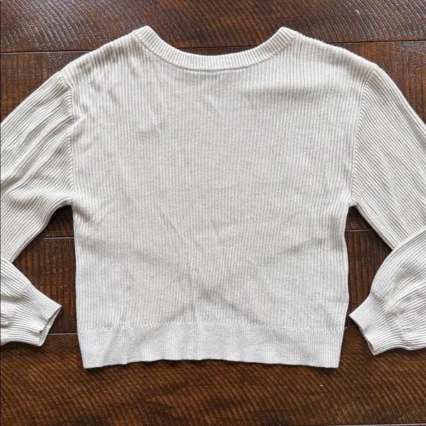 LULULEMON Reversible CrossOver Sweater Size 4 Balletcore Yoga - Image 5