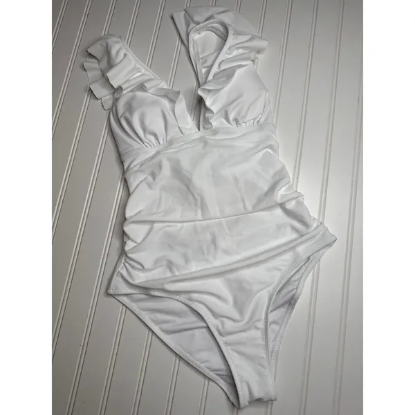 NWT Cupshe Lot of 2 One Piece Swimsuit 1-PC Bathing Suit Swim Beach Paddle Sz M - Image 5