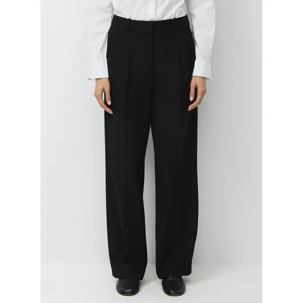 Wilfred Aritzia The Effortless Pant Eversential Black High Rise Wide Leg Size 2 - Image 2