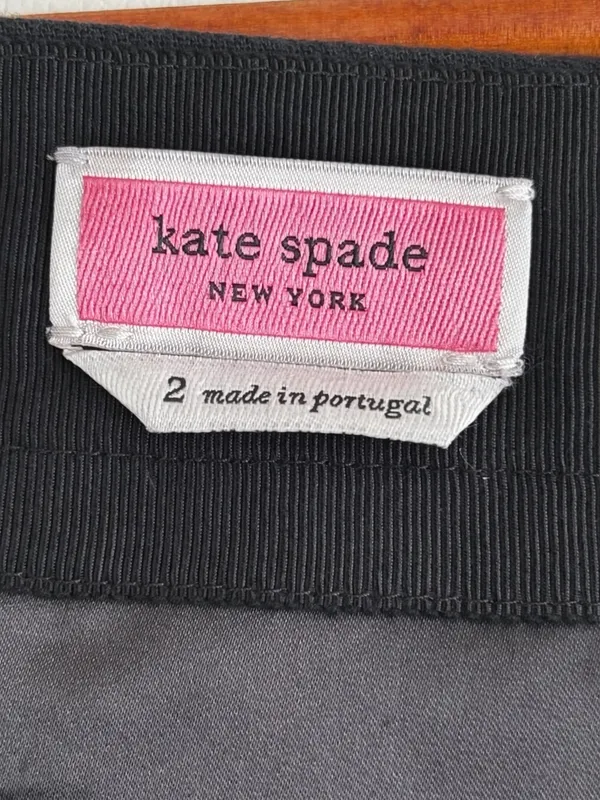 Kate Spade Black & White Skirt • Chic Boutique Mini Skirt - Image 5