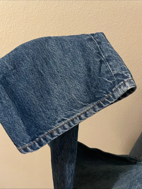REFORMATION Abby High Rise Straight Jeans In Lanier Size 30 - Image 12