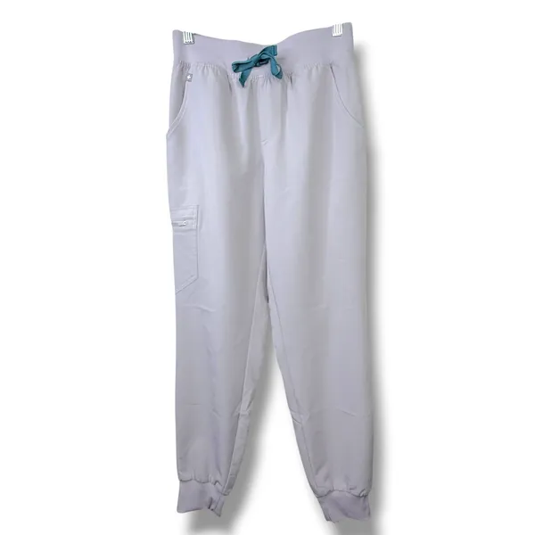 FIGS Zamora Lavender Dew Soft Lilac Technical Collection Jogger Scrub Pants XS - Image 2