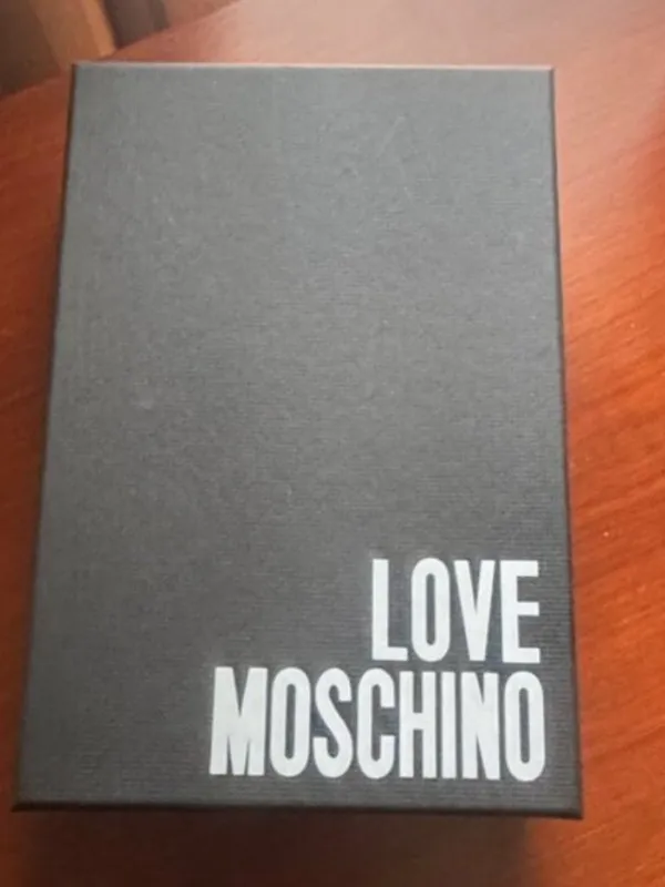 Love Moschino Gold Rush embellished faux leather wallet - Image 8