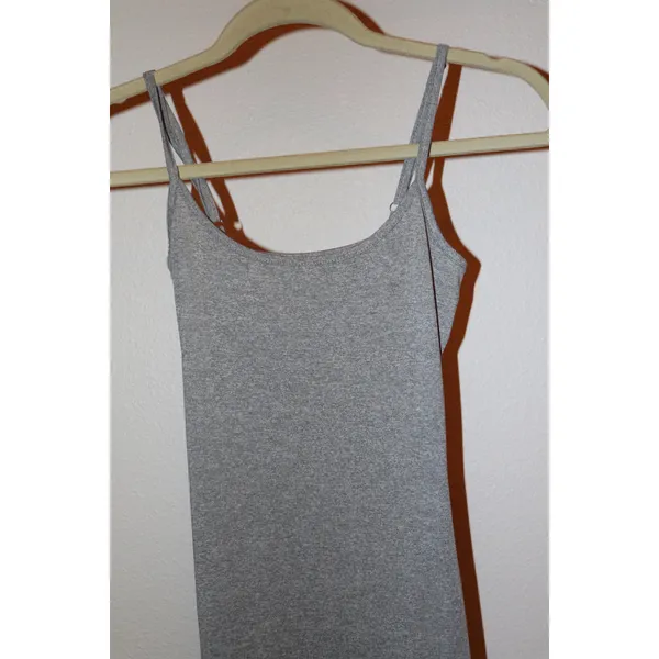 Gray sleeveless Maxi Dress Size XS - Image 2